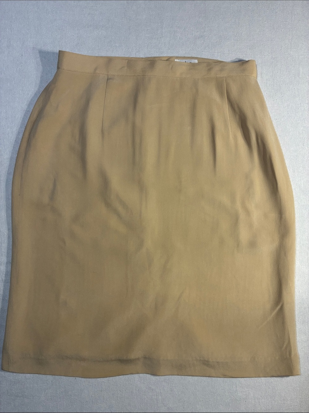 Classic Tan Pencil Skirt - Women's Professional Skirt